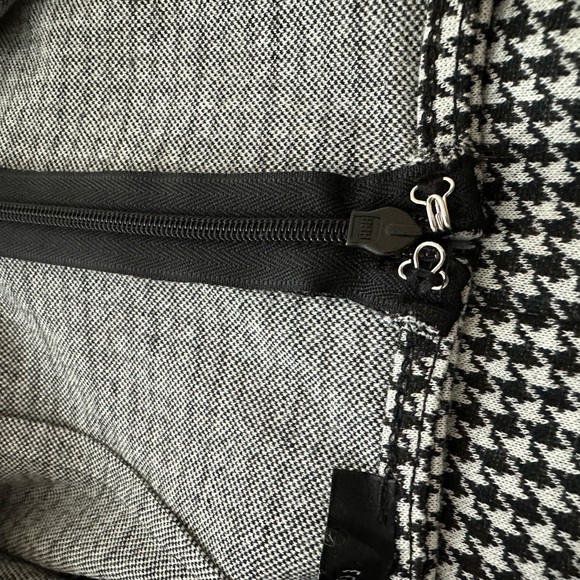 NWT FOREVER 21 Bodycon Dress Black/white Houndstooth - Picture 8 of 8
